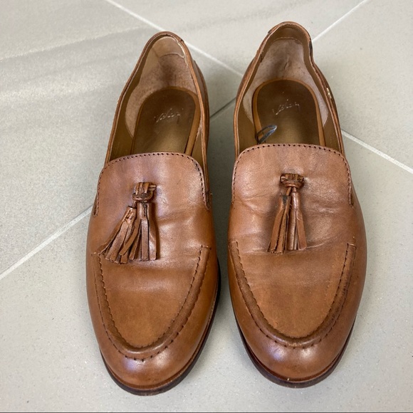 velez Leather Lover Tan Brown Leather Tassel Laofers Women’s US 6 - Picture 2 of 12